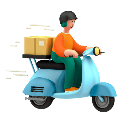 Delivery scooter